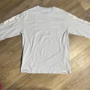 Baby Blue Long Sleeve Diamond Supply Co T-Shirt